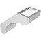Ekena Millwork 4-in. W x 8-in. D x 8-in. H Legacy Architectural Grade PVC Knee Brace BRCP04X08X08LEC - alternate 6